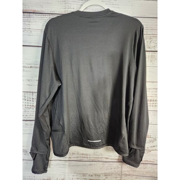 Nike Dri-Fit Running long sleeve black women's size XL - Picture 5 of 7